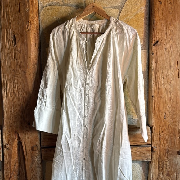 Spell Serendipity Lace Button Through Dress in Jasmine - Picture 11 of 16